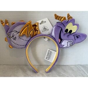 Disney Parks Epcot Figment Purple Dragon Ears Headband NEW NWT
